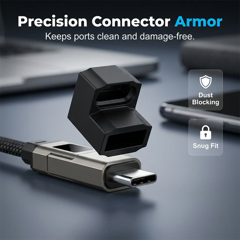 🔥 4-in-1 Digital Display Keychain Charging Cable (offer)