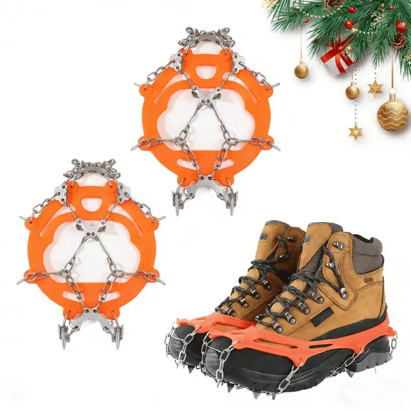 🧊 Ice Cleats for Shoes – Anti-Slip Snow Grips for Winter Walking & Hiking