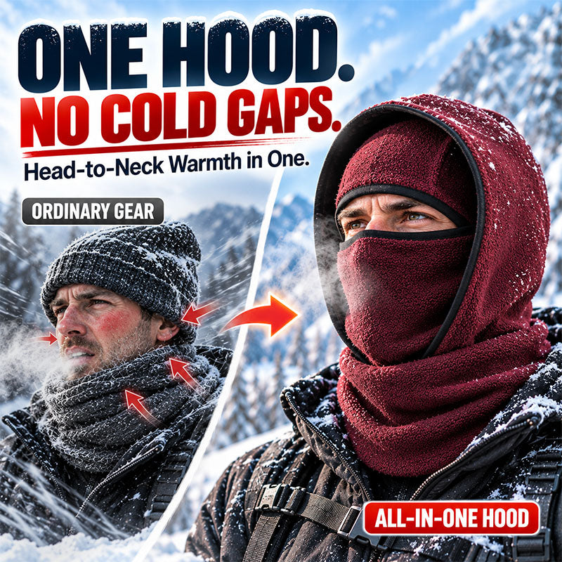 ⏳LAST DAY SALE 50% OFF!!❄️Winter All-In-One Scarf Ear Cover Warm Balaclava