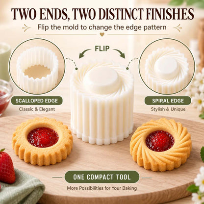 Creative Double-Ended Pastry Mold-2-in-1 Mooncake Cookie Press