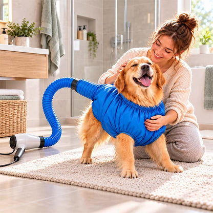 360° Hands-Free Pet Drying Bag (La)