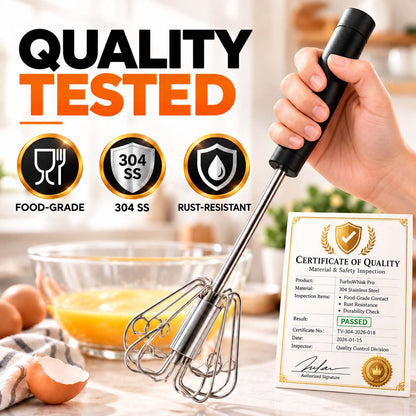 🔥Stainless Steel Hand Egg Beater 🥚✨ (la)