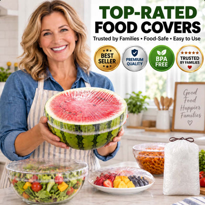 🔥Disposable Stretch Food Covers for Bowls & Plates (Copy)