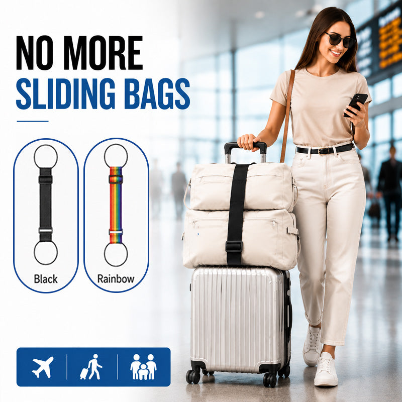 Adjustable Luggage Connector Strap