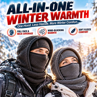 ⏳LAST DAY SALE 50% OFF!!❄️Winter All-In-One Scarf Ear Cover Warm Balaclava