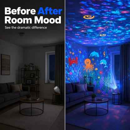 🎄HOT SALE 46% OFF💡Rotating Christmas Projector — Bulb Turn Your Room Into A Christmas Wonderland In 1 Sec! 🎅