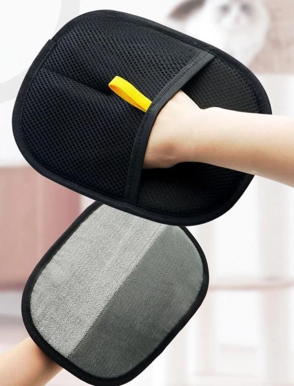 Reusable Pet Hair Remover Glove for Couch, Clothes & Car