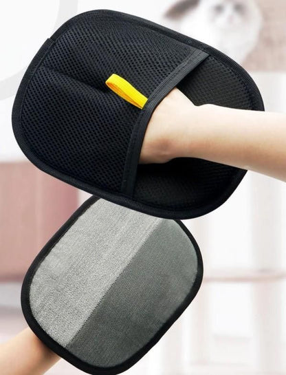 Reusable Pet Hair Remover Glove for Couch, Clothes & Car