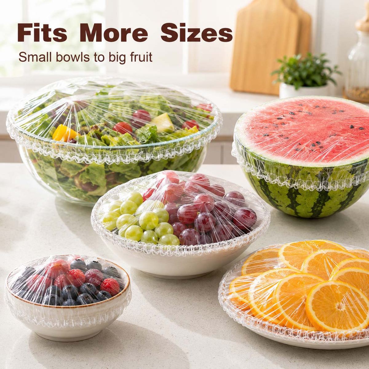 🔥Disposable Stretch Food Covers for Bowls & Plates (Copy)