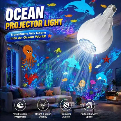 🎄HOT SALE 46% OFF💡Rotating Christmas Projector — Bulb Turn Your Room Into A Christmas Wonderland In 1 Sec! 🎅