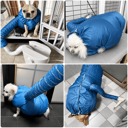 360° Hands-Free Pet Drying Bag (La)