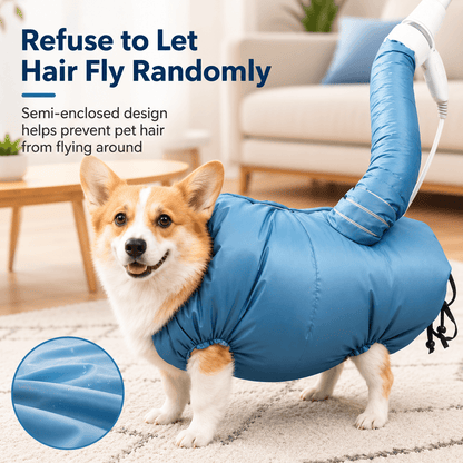 360° Hands-Free Pet Drying Bag (La)