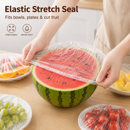 🔥Disposable Stretch Food Covers for Bowls & Plates (OFFER)