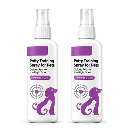 🥳HOT SALE🥳💞10K+ SOLD! Potty Training Spray ! Guides pets, safe & easy spray. Cleaner home – grab yours! ✅