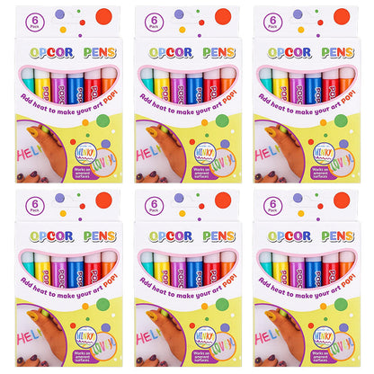 🎁🔮Magic Pen – Draw 3D with one stroke!🎄 DIY Bubble Popcorn Drawing Pens🔥