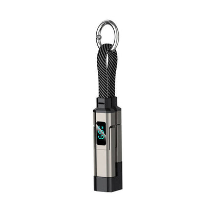 🔥 4-in-1 Digital Display Keychain Charging Cable (offer)