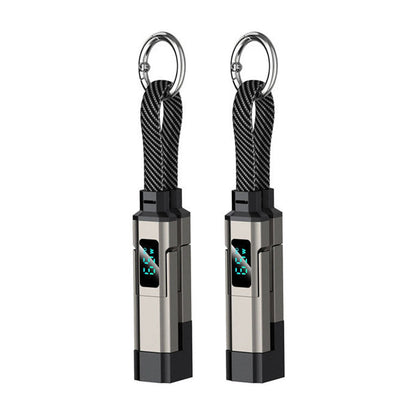 🔥 4-in-1 Digital Display Keychain Charging Cable (offer)