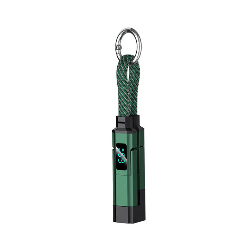 🔥 4-in-1 Digital Display Keychain Charging Cable (offer)