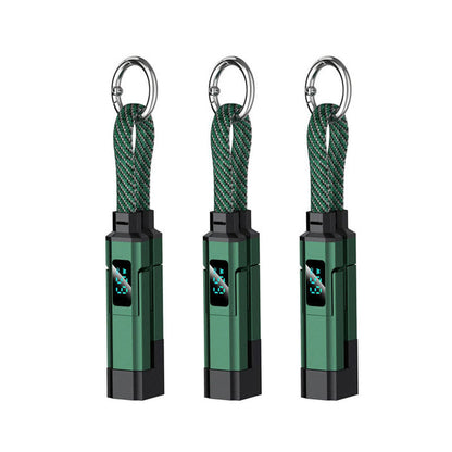 🔥 4-in-1 Digital Display Keychain Charging Cable (offer)