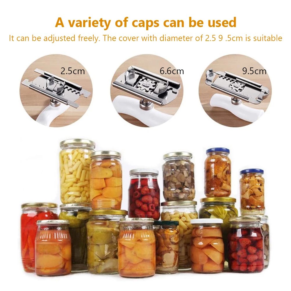 📢Last Day-50% OFF!!⏰Stainless Steel Jar Opener & Bottle Lid Remover