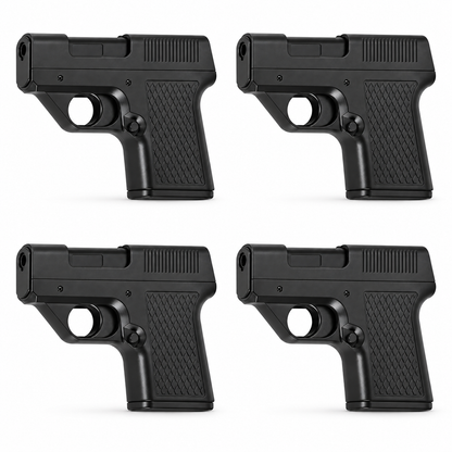 Lighter Gun with Cigarette Cases, Windproof Lighter, Jet Lighter, Refillable Butane Gas, Cool Windproof Jet Shape