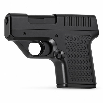 Lighter Gun with Cigarette Cases, Windproof Lighter, Jet Lighter, Refillable Butane Gas, Cool Windproof Jet Shape