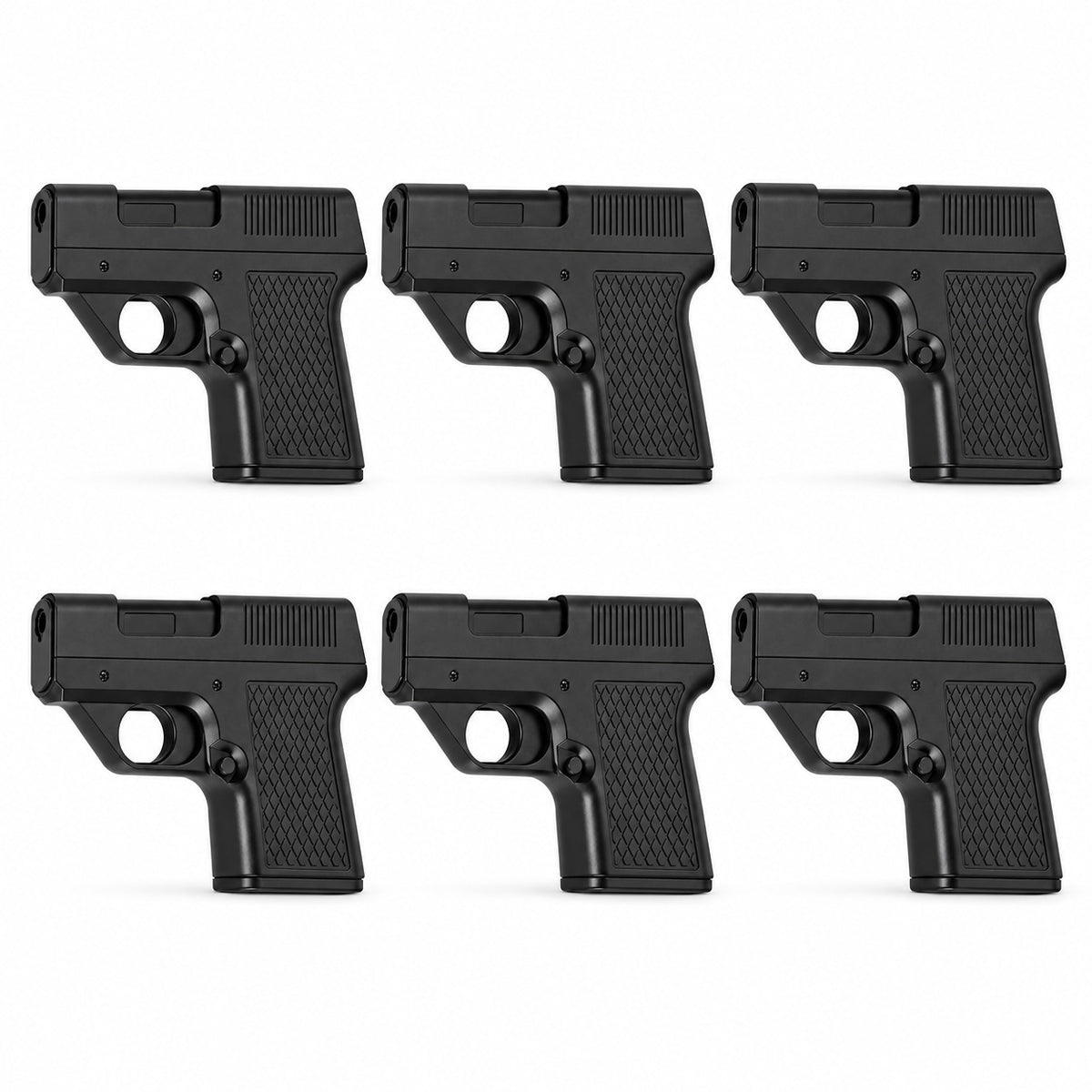 Lighter Gun with Cigarette Cases, Windproof Lighter, Jet Lighter, Refillable Butane Gas, Cool Windproof Jet Shape