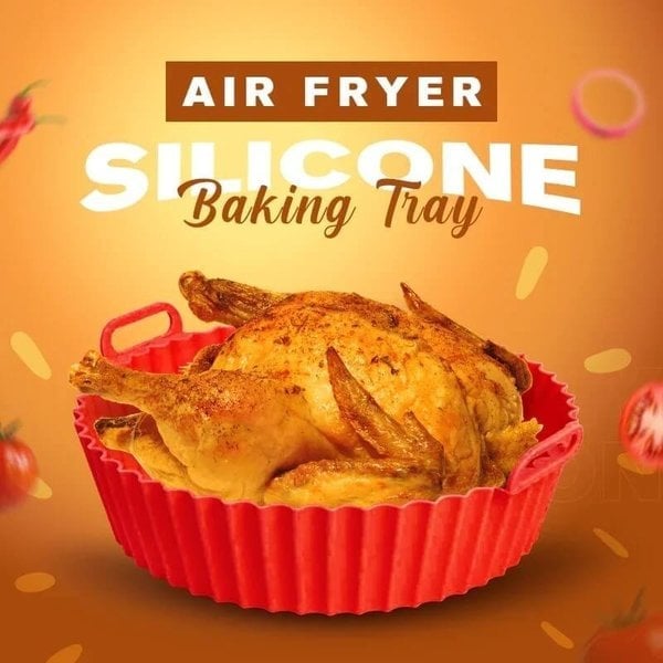 💞50K+ SOLD!Reusable heat-resistant baking tray 【💞food grade silicone💞easy to clean】(La)