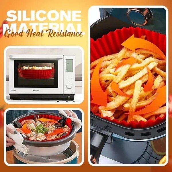 💞50K+ SOLD!Reusable heat-resistant baking tray 【💞food grade silicone💞easy to clean】(La)
