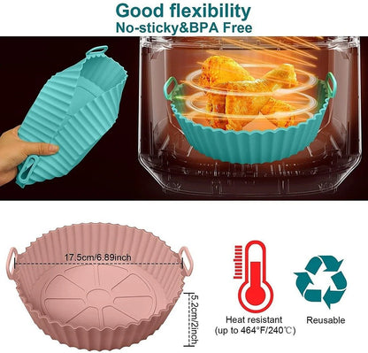 💞50K+ SOLD!Reusable heat-resistant baking tray 【💞food grade silicone💞easy to clean】(La)