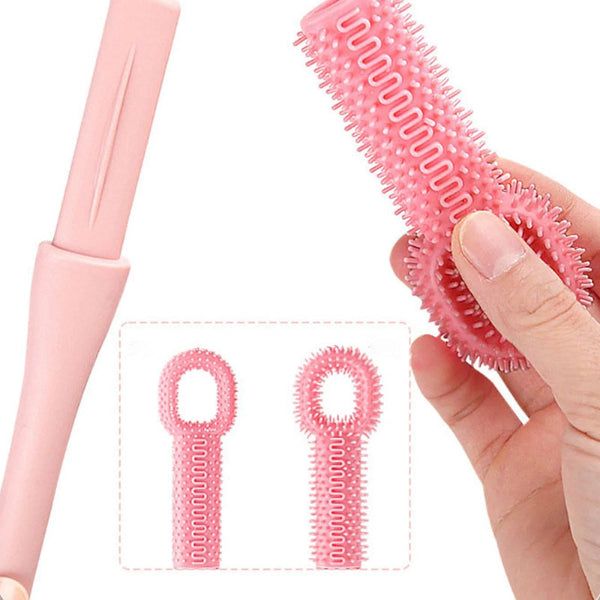 No-Bend Long-Handle Foot Scrubber for Easy Shower Care