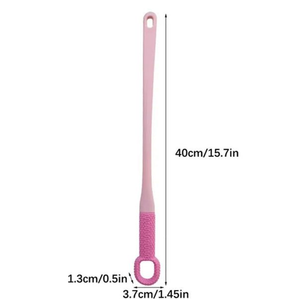 No-Bend Long-Handle Foot Scrubber for Easy Shower Care