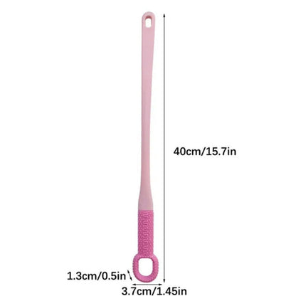 No-Bend Long-Handle Foot Scrubber for Easy Shower Care