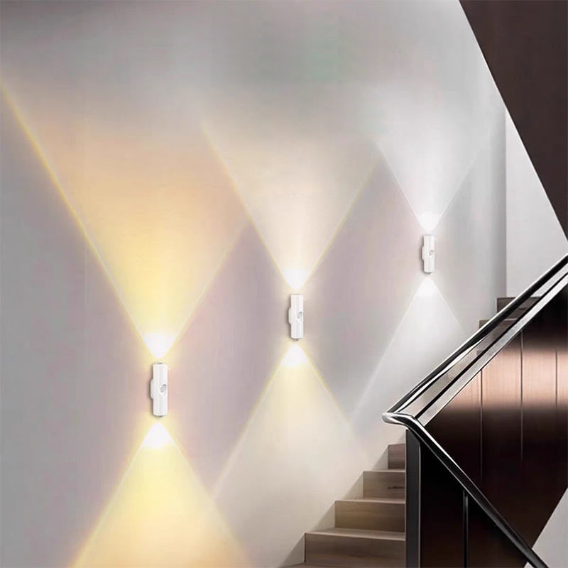 Smart RGB Motion Sensor Wall Light – Magnetic & Rechargeable Atmosphere Lamp
