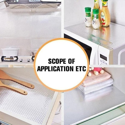 🛡️68% OFF! 🍳 Kitchen Oil-Proof Stickers – Removable Self-Adhesive Cabinet 🌟