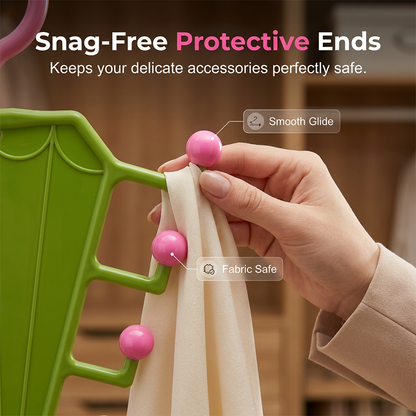 🥳2026 HOT SALE🎉Multi-Functional V-Shaped Double Sided Hanger Storage Rack