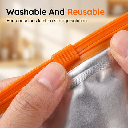 ⭐ Reusable Aluminum Foil Sealable Storage Bags (10-Pieces) (Offer)