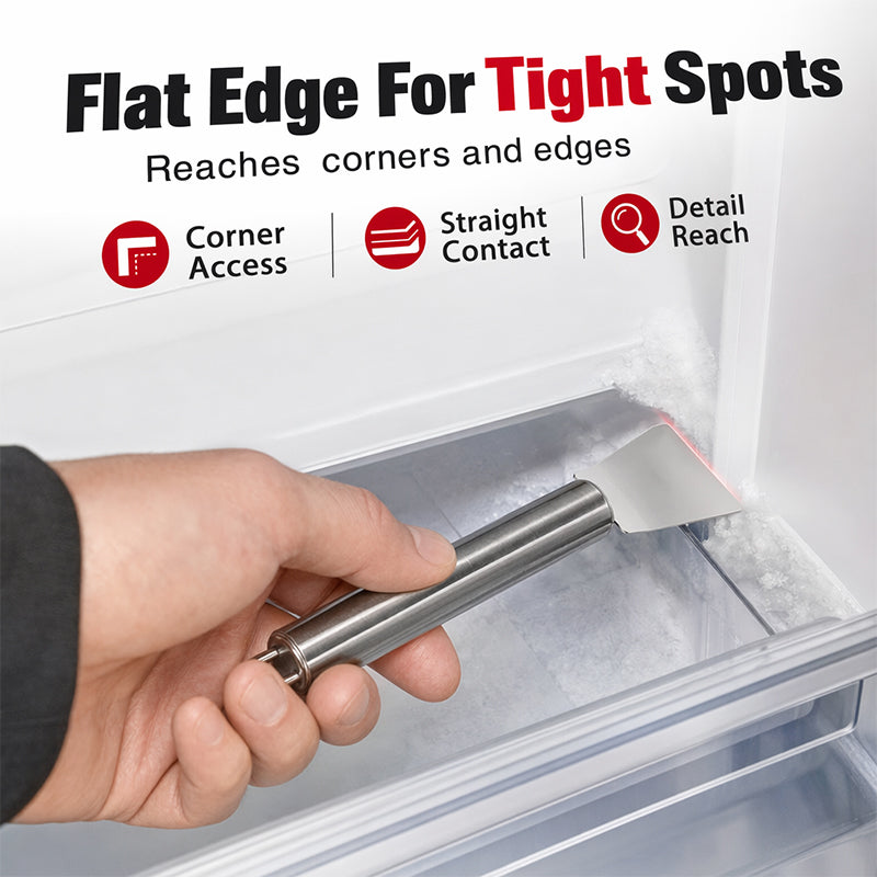 Multi-Purpose Stainless Steel Ice Cleaning Scraper (Offer)