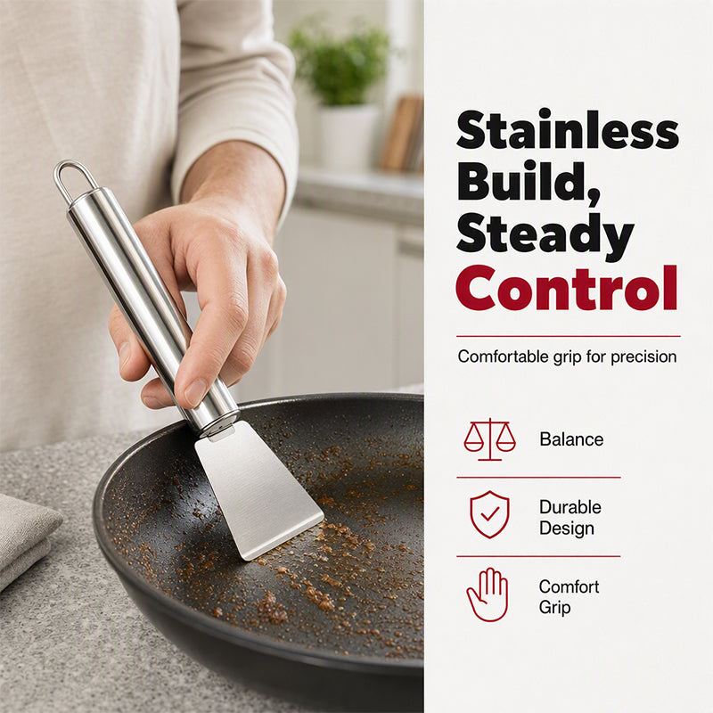 Multi-Purpose Stainless Steel Ice Cleaning Scraper (Offer)