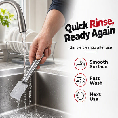 Multi-Purpose Stainless Steel Ice Cleaning Scraper (AN)
